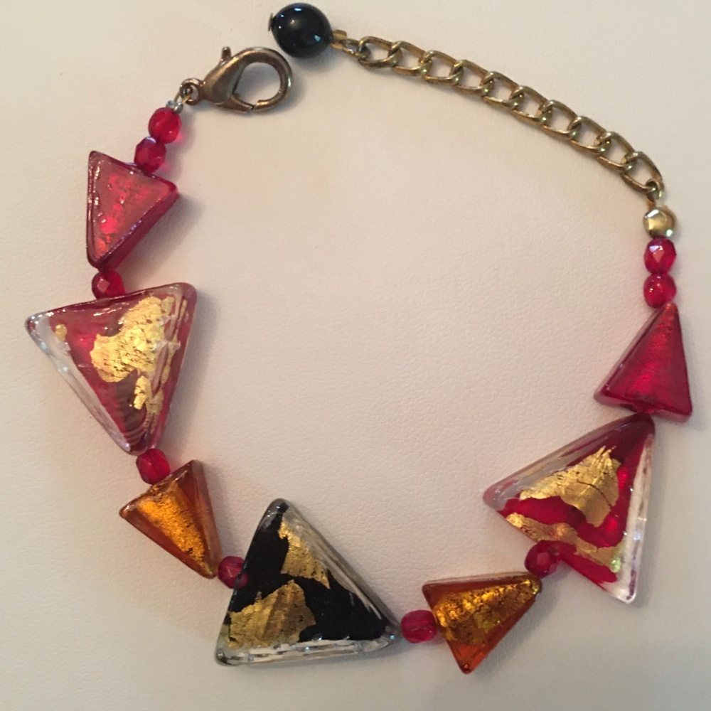 Triangle Bead Bracelet
